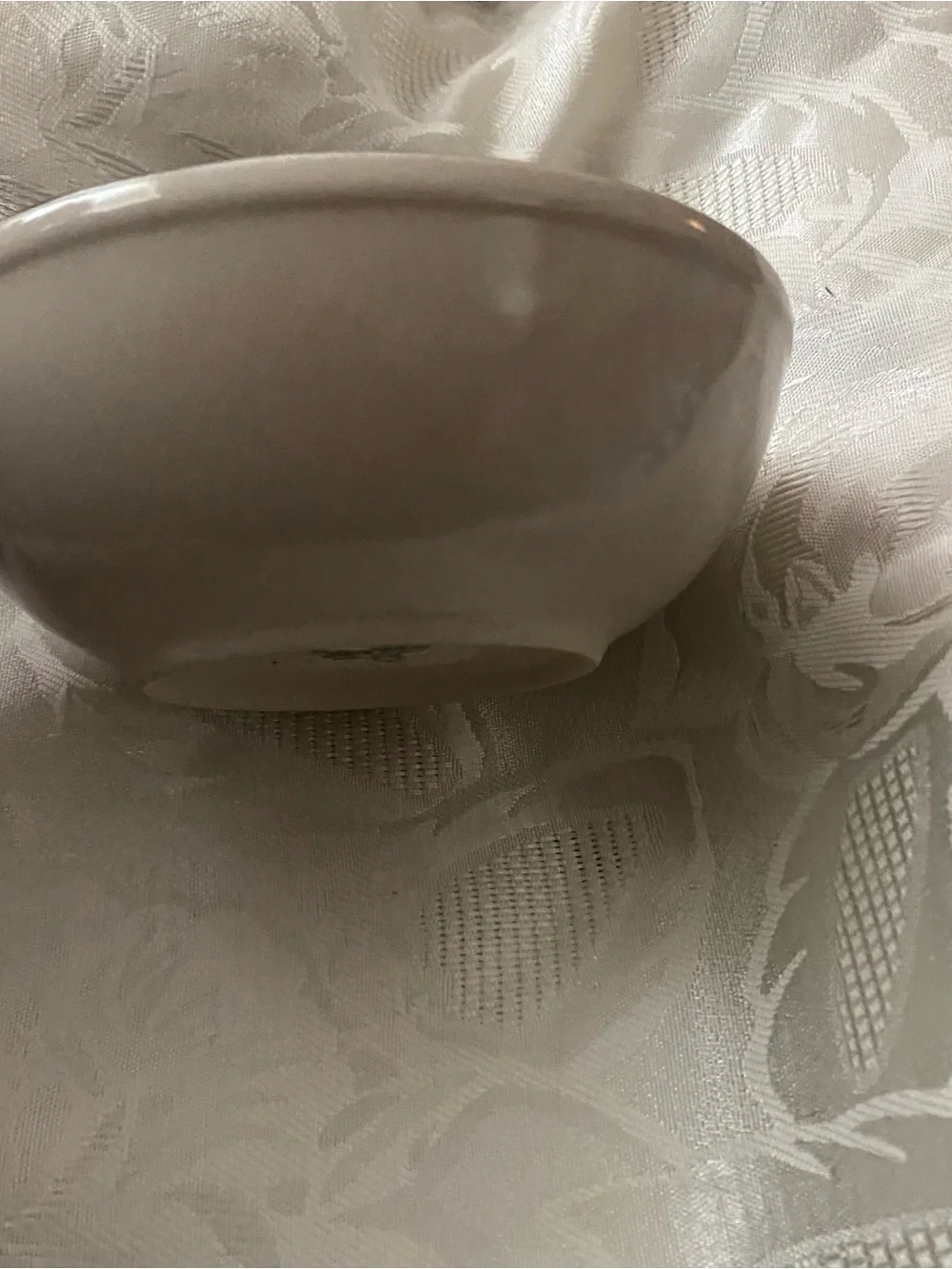 Ikea Of Sweden Ceramic Abstract Print Bowl By Maria Vinko 5.5”W X 2”Beige Black